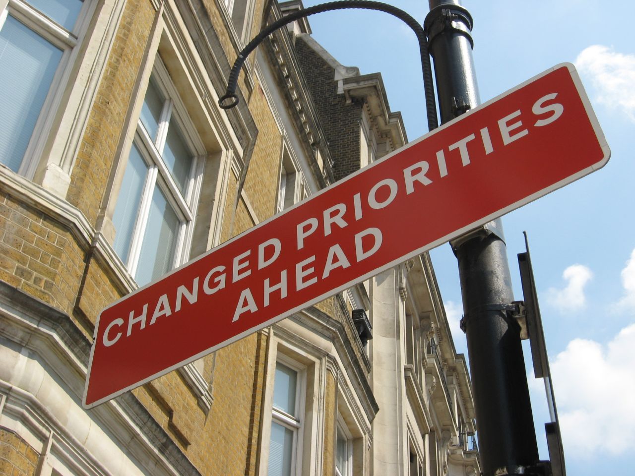 Changing Priorities Ahead by R/DV/RS on Flickr