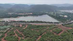 Aerial View of Adavivaram Data Center Site
